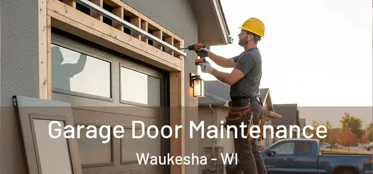  Garage Door Maintenance Waukesha - WI