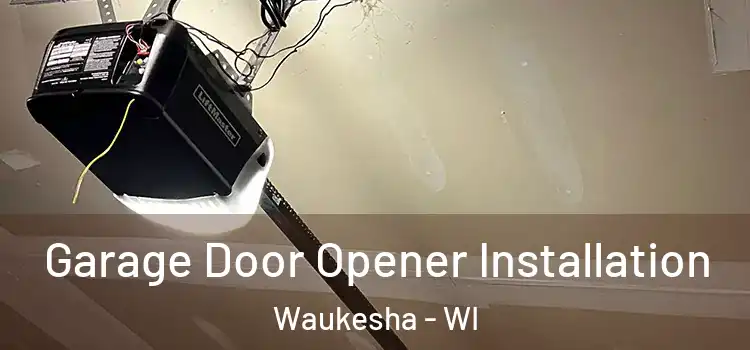  Garage Door Opener Installation Waukesha - WI
