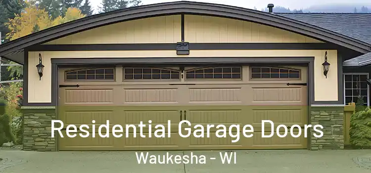  Residential Garage Doors Waukesha - WI